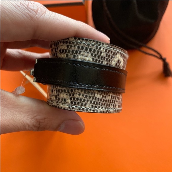 Lizard Hermès bracelet NWT - Picture 4 of 8